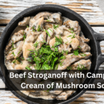 Beef Stroganoff with Campbell's Cream of Mushroom Soup
