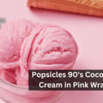 Popsicles 90's Coconut Ice Cream in Pink Wrapper